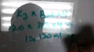 Drug Calcs Made Easy : Parkland Formula