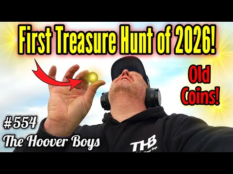 Erste Schatzsuche 2026! Wir haben ALLE alte Münzen aus der Kolonialzeit des 18. Jahrhunderts gefu...