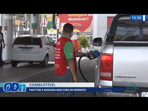 PiauiÌ tem a gasolina mais cara do nordeste 06 09 2021