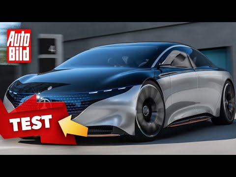 Mercedes Vision EQS (2020): erste Fahrt - Test - Elektro - Limousine - Info