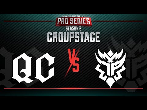 Quincy Crew vs Thunder Predator Game 2 - BTS Pro Series 2: Americas - Groups w/ T-Panda & Kips
