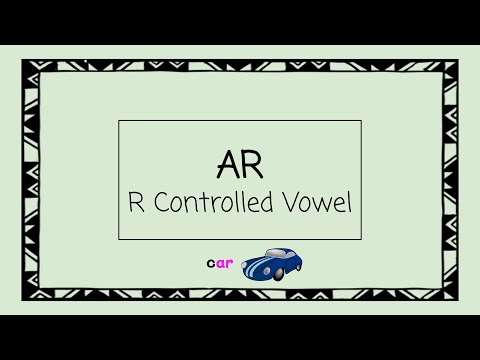 AR (R Controlled Vowel) - 4 Minute Phonics
