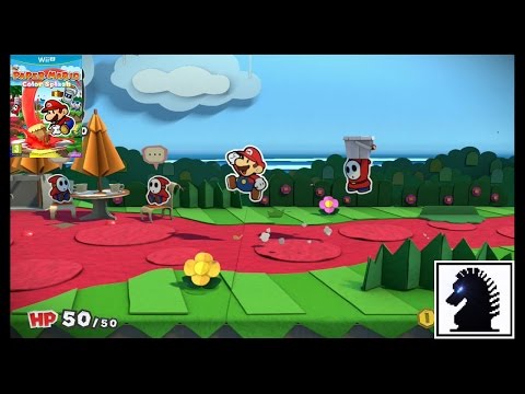 Wii U Paper Mario Color Splash - #1: Ruddy Road