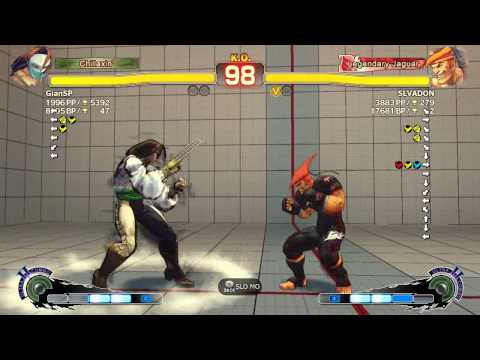 SSF4 AE PC - GianSP (Vega) vs SLVADON (Adon) 3/4 - 720p HD