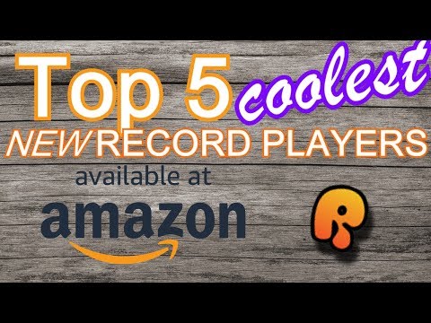 The Top 5 Coolest NEW Record Players on Amazon!