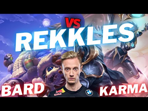 REKKLES | BARD VS KARMA | SUP GAMEPLAY | Patch 15.19 / Season 15 | #LeagueofLegends