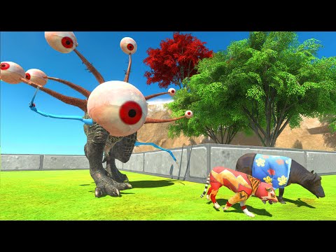 Escape the 7-Eyed Alien Maze | Which Faction Survives the Forest Chase? | ARBS