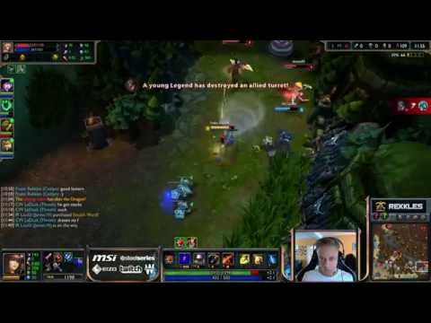Fnatic Rekkles Caitlyn vs Draven [Challenger Ranked solo queue AD]