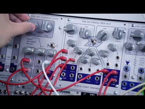 MSK 013 MIDDLE PATH VCO -North Coast Synthesis demo part1
