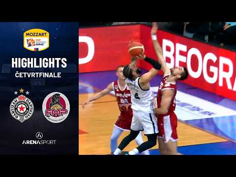 Partizan - FMP 95:90 (posle produžetka) | Četvrtfinale Kup Radivoj Korać | 19. februar 2026.