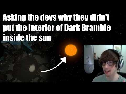 Outer Wilds dev on the interior of Dark Bramble