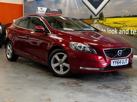 VOLVO V40 1.6 D2 SE Hatchback 5 Door Diesel Manual Red