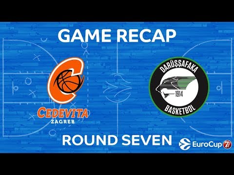 Highlights: Cedevita Zagreb - Darussafaka Istanbul