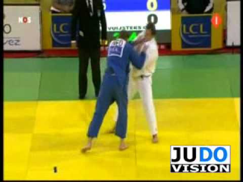 JUDO 2008 Tournois de Paris: Dennis van der Geest (NED) - Grim Vuijsters (NED)