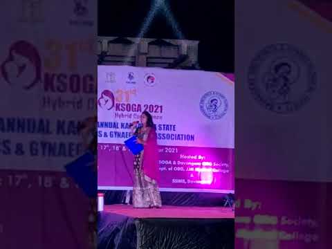 Akshatha Nadiger Host of the Doctor's Conference in Davangere