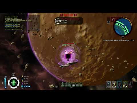 Enocha system patrol with Intrepid class Science ship - Star Trek Online PS4 gameplay