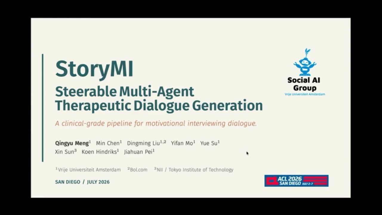 StoryMI: Steerable Multi-Agent Therapeutic Dialogue Generation