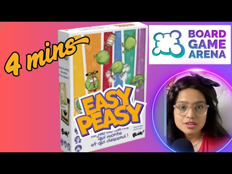 How to Play : Hottest NEW Easy Peasy Game on Board Game Arena!