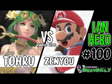 LHT   QUICKLY   100   BH MG Tohru Palutena vs Zenyou Mario Winners Semis