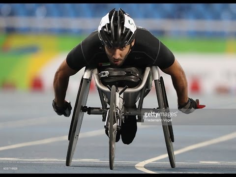 Athletics | Men's 100m - T34  Round 1 Heat 2 | Rio 2016 Paralympic Games