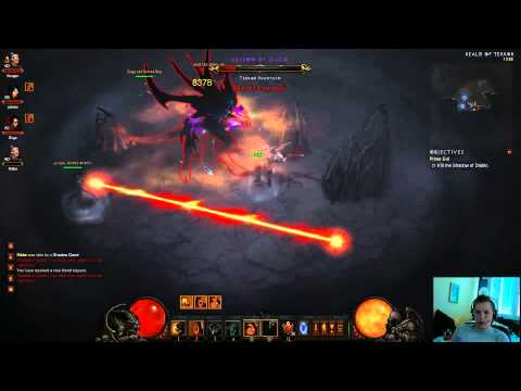 Kungen killing Diablo @ Hardcore (Hell) and Ribbe is dying!