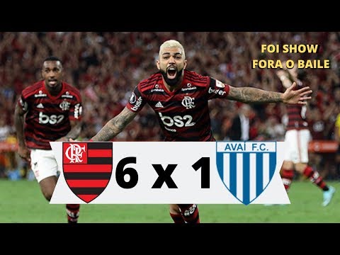 FLAMENGO X AVAÍ BRASILEIRÃO 2019 HD - Flamengo 6x1 Avaí [Brasileirão 2019]