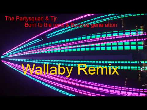 The Partysquad & Tjr- Born to rave MASHUP