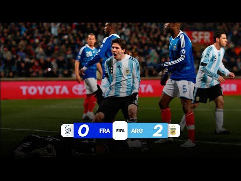 France 0 - 2 Argentina - Friendly (2009) | FULL MATCH