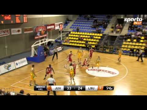 SportoTV.lt LKL Utenos „Juventus" - Kauno raj. „LSU-Atletas" 2013-12-03