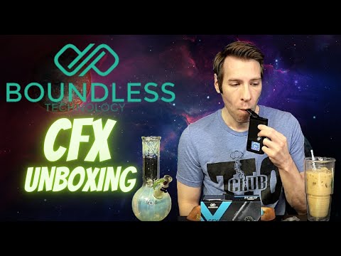 Boundless CFX Vaporizer Unboxing | GoStoner Reviews