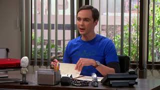 The Big Bang Theory - Water, coffee, tea? A marijuana cigarette?