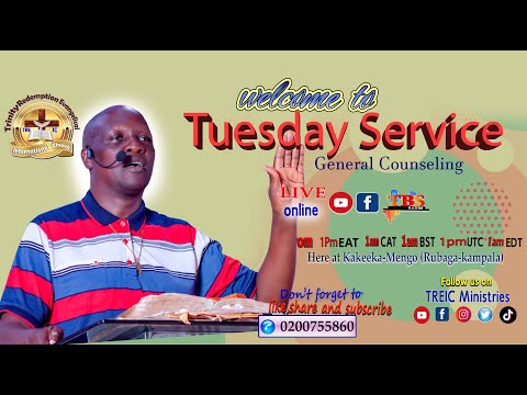 #TBSTV​#TREICMinistries Tuesday Live Broadcast |Pr.Johnson Kato Muwanguzi |17-10-2023