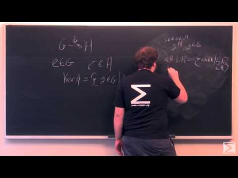 Normal subgroups and quotient groups