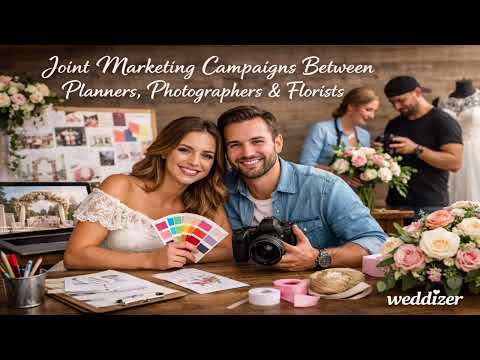 How Wedding Planners, Photographers & Florists Can 10X Bookings with Joint Marketing Campaigns
