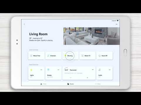 How to Control Room Features in your Crestron Home