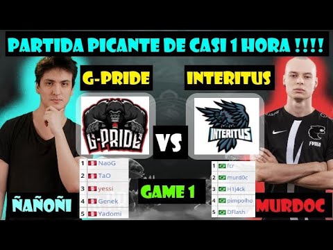 Gorillaz-Pride vs Interitus  - ( GAME 1) DPC SA 2021/2022 Tour 2: Division II , naog VS murdoc