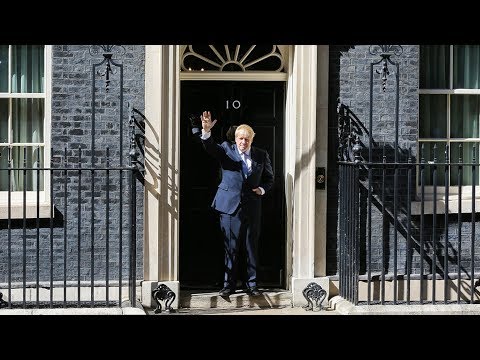 New UK PM makes first statement in Downing Street