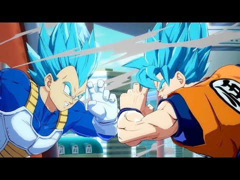DRAGON BALL FighterZ - SSGSS Goku and Vegeta Gameplay Trailer | X1, PS4, PC thumbnail
