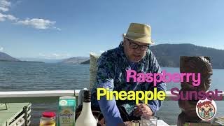 Raspberry Pineapple Sunset