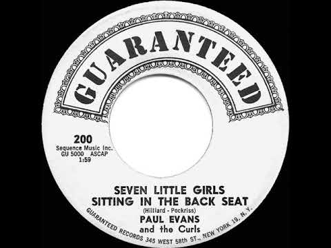 1959 HITS ARCHIVE: Seven Little Girls Sitting In The Back Seat - Paul Evans