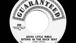 1959 HITS ARCHIVE: Seven Little Girls Sitting In The Back Seat - Paul Evans
