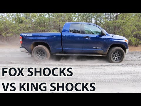 KING SHOCKS COILOVERS 2.5 VS FOX SHOCKS COILOVERS 2.0 : TOYOTA TUNDRA 4X4 OFF ROAD SUSPENSION TEST