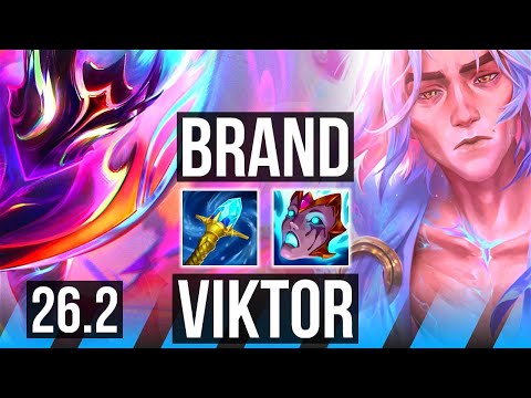 BRAND vs VIKTOR (MID) | NA Challenger | 26.2