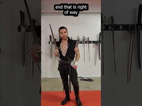 Olympic Fencing vs HEMA: Are There More or Less Rules? #swords #shorts