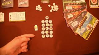 Dungeon Royale Board Game - Game Components Overview