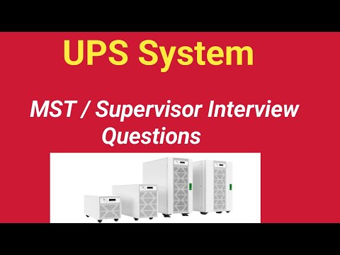 Ups System On Interview Questions Part 1 Ups System
