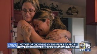 Mother mourns loss of son in drowning accident
