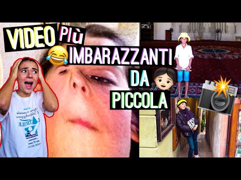 Reazione ai video più imbarazzanti di quando ero piccola👧🏻 |LO| *Divertente*😂