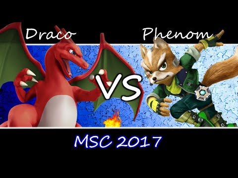 MSC 2017 - Pools - Phenom (Fox) vs TRW Draco (Charizard) - Smash 4 - Wii U