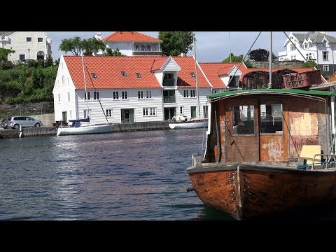 Norwegen Südwestküste - schöne Stadt Haugesund (1)